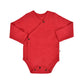 long bodysuit | scarlet red