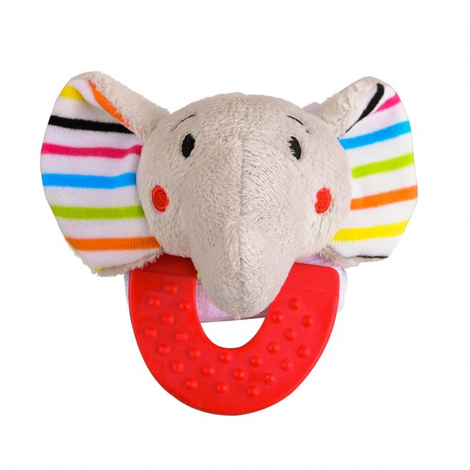 Elephant and Cow Combo Teether for Babies Pack of 2