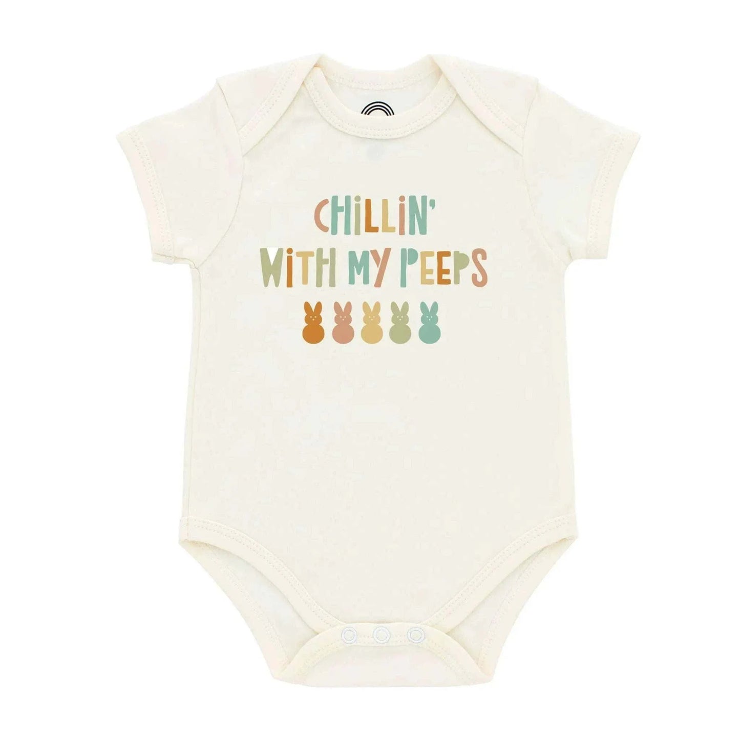 Emerson and Friends - Chillin With My Peeps Easter Bunny Cotton Baby Onesie