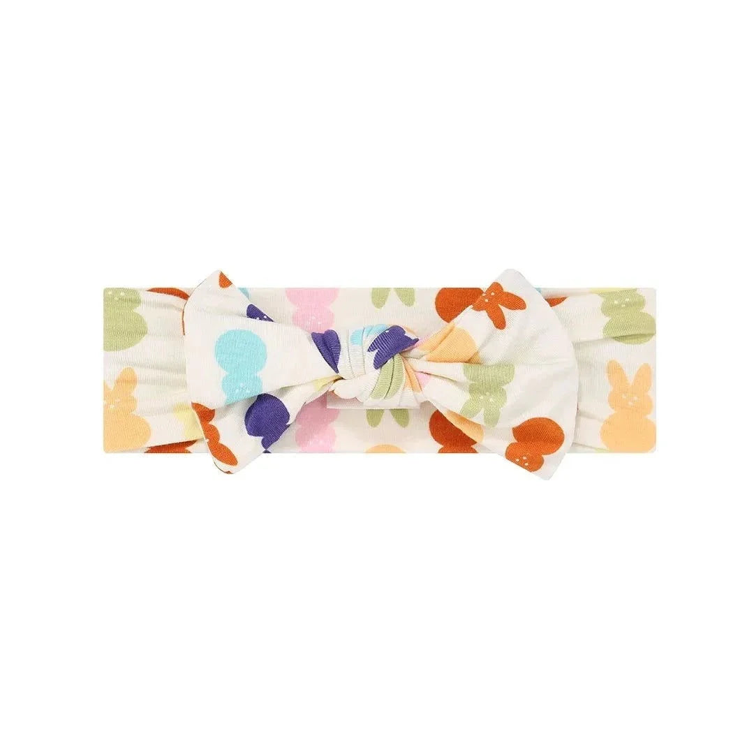 Emerson and Friends - Chillin with My Peeps Easter Bamboo Baby Headband Bow