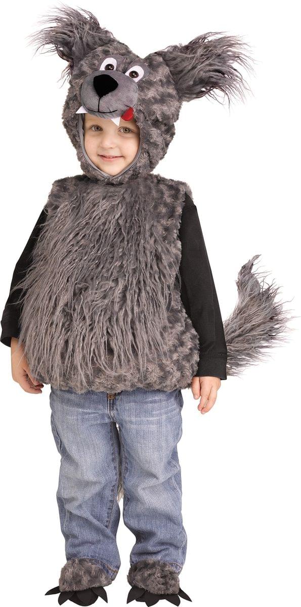 Cuddly Wolf Cub Toddler Costume - Small 18M/24M