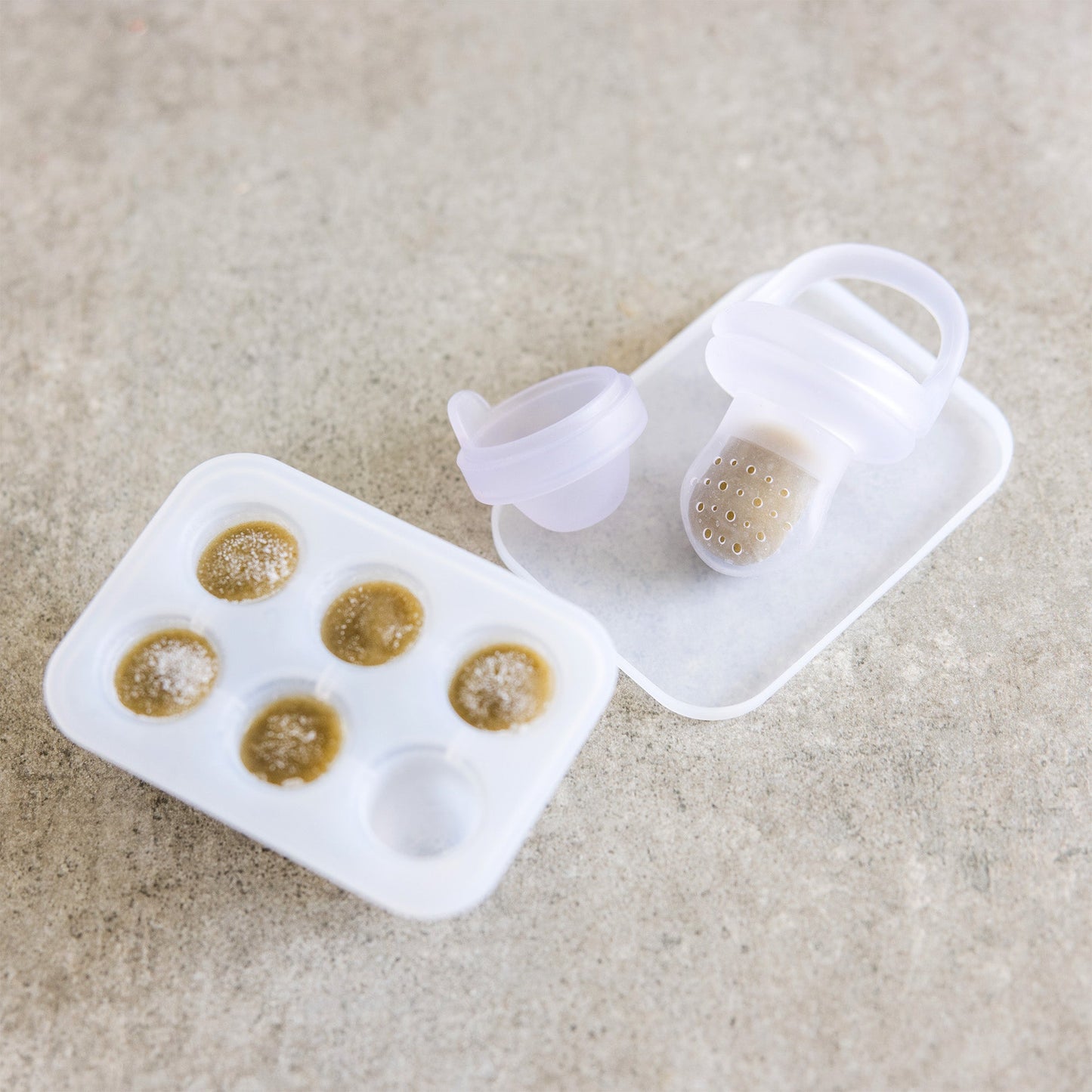Olababy Food Feeder Set for Safe First Tastes & Teething Relief