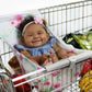 Baby Shopping Cart Hammock | Full Bloom Watercolor Floral Print