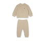 Baby GI - Teddy Bear Crewneck & Sweatpants 2 Pc Set, Beige