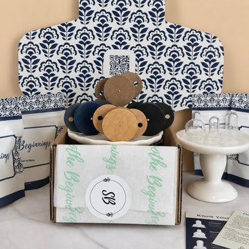 Plastic-Free Pacifier Gift Set, 4 Kits | Heirloom