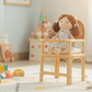 Little Feast Rattan Doll High Chair