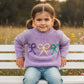Girls’ Bow Mardi Gras Sweater