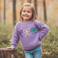Girls’ Bow Mardi Gras Sweater