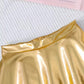✨ Golden Mardi Gras Twirl Skirt for Littles ✨