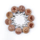 10Pcs/Lot Wooden Pacifier Clip Beech Pacifier Clips Chewable Teething Diy Dummy Clip Chains Baby Teether Nursing Accessories