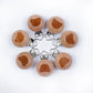 10Pcs/Lot Wooden Pacifier Clip Beech Pacifier Clips Chewable Teething Diy Dummy Clip Chains Baby Teether Nursing Accessories