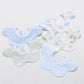 5Pcs/Lot Baby Bibs Waterproof Round 360 Degree Rotation Saliva Towel Infant Feeding Apron Newborn Stuff Wholesale