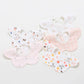 5Pcs/Lot Baby Bibs Waterproof Round 360 Degree Rotation Saliva Towel Infant Feeding Apron Newborn Stuff Wholesale