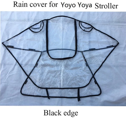 Safety EVA Materi Baby Car Rincoat Baby Stroller Accessories Rain Cover Waterproof Cover for Babyzen Yoyo Yoyo2 Yoya Stroller