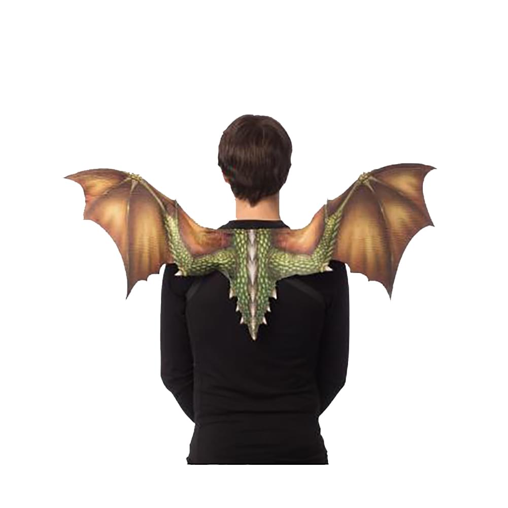 Soft Feel Dragon Wings Adult Costume Accessory, Green – WBBAPB075ZYPLQP
