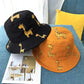 Spring Autumn Children's Bucket Hats Cartoon giraffe Sun Hat Girls Boys Outdoor Beach Hat Camping Fishing Cap Casual Panama Cap
