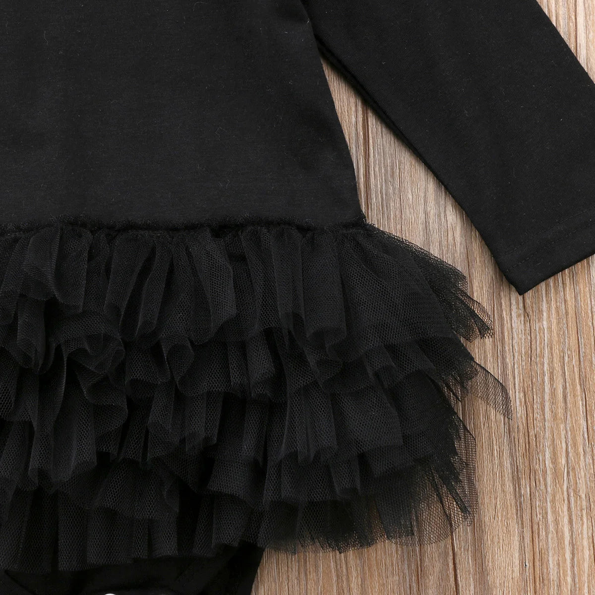 2018 Brand New Newborn Toddler Infant Baby Girl Romper Tutu Dress Jumpsuit Longsleeve Clothes Headband Solid Outfit Wholesale