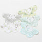 5Pcs/Lot Baby Bibs Waterproof Round 360 Degree Rotation Saliva Towel Infant Feeding Apron Newborn Stuff Wholesale