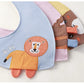 Cartoon Baby Bibs Soft Newborn Feeding Towel Cotton Cloths Baby Girls Boys Bandana Bib Newborn Saliva Towel Burp Cloths