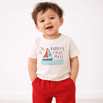 graphic tee | daddy's first mate