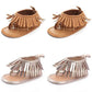 Fast Shipping Newborn Baby Boys Girls Summer Frist Walkers Summer Shoes Tassel Shoes Soft Sole Prewalker 0-12M