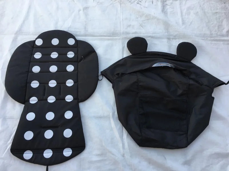 Baby Stroller Accessories Canopy Hood Sunshade and Mattress Seat Cushion For 175° Babyzen Yoyo Yoyo2 Yoya