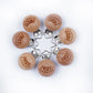 10Pcs/Lot Wooden Pacifier Clip Beech Pacifier Clips Chewable Teething Diy Dummy Clip Chains Baby Teether Nursing Accessories