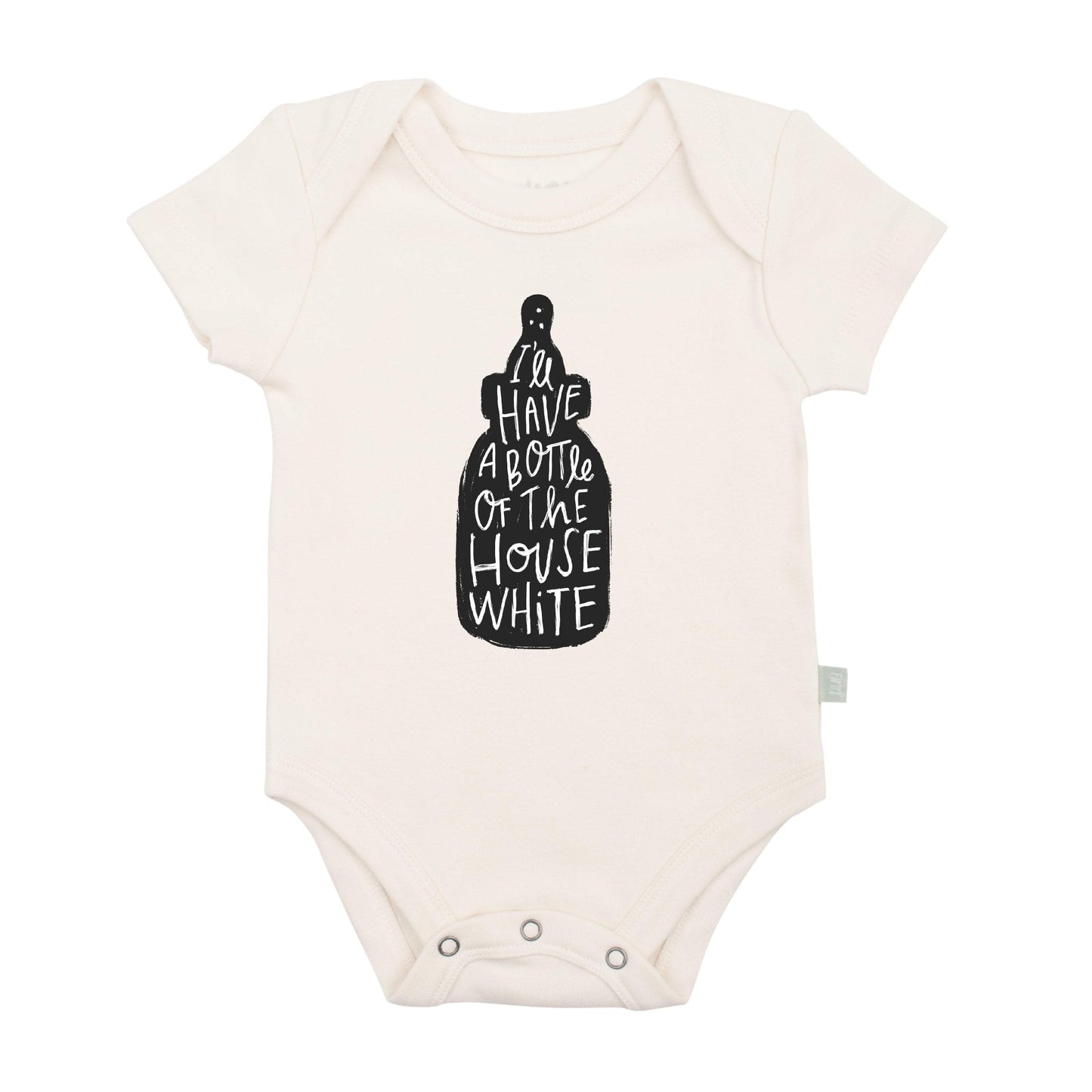 graphic bodysuit | house white