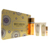 White Diamonds by Elizabeth Taylor for Women  4 Pc Gift Set 3.3oz EDT Spray, 0.33oz EDT Spray, 3.3oz Gentle Moisturizing Body W