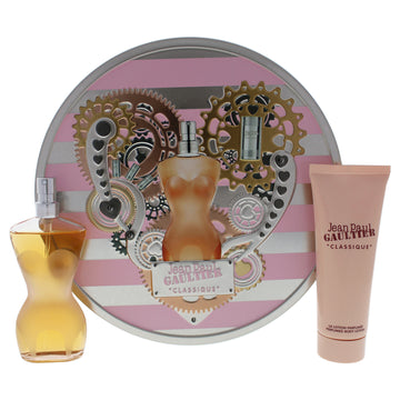 Classique By Jean Paul Gaultier For Women - 2 Pc Gift Set 1.7Oz Edt Spray, 2.5Oz Perfumed Body Lotion