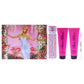 Paris Hilton by Paris Hilton for Women  4 Pc Gift Set 3.4oz EDP Spray, 0.34oz EDP Spray, 3oz Body Lotion, 3oz Bath and Shower G
