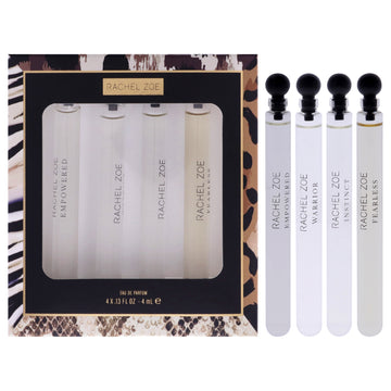 Rachel Zoe By Rachel Zoe For Women - 4 Pc Mini Gift Set 0.13Oz Fearless Edp Spray, 0.13Oz Warrior Edp Spray, 0.13Oz Instinct Edp