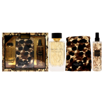 Fearless By Rachel Zoe For Women - 3 Pc Gift Set 3.4Oz Edp Spray, 10Oz Body Mist, Scarf