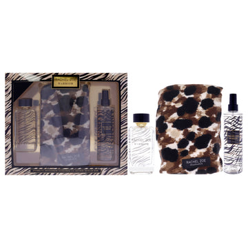 Warrior By Rachel Zoe For Women - 3 Pc Gift Set 3.4Oz Edp Spray, 10Oz Body Mist, Scarf