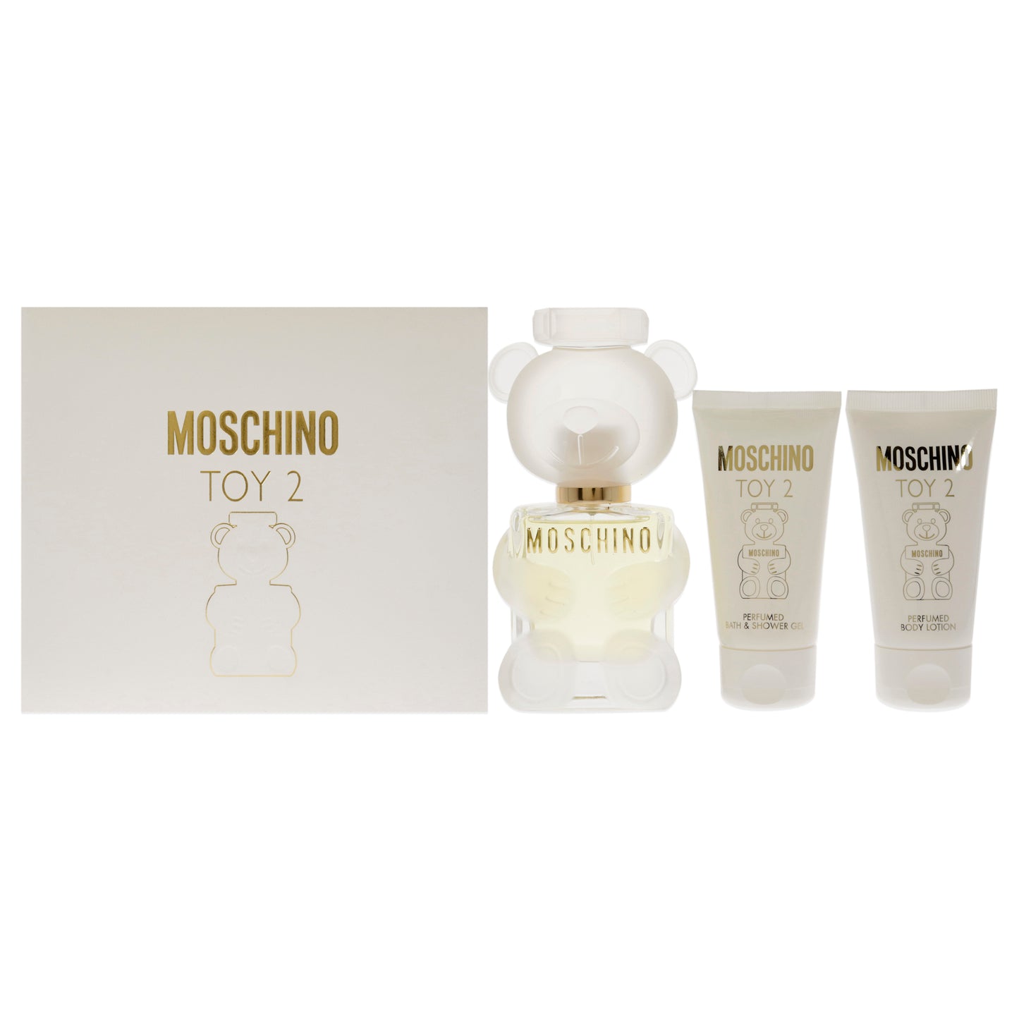 Moschino Toy 2 By Moschino For Women - 3 Pc Gift Set 1.7Oz Edp Spray, 1.7Oz Bath And Shower Gel, 1.7Oz Body Lotion