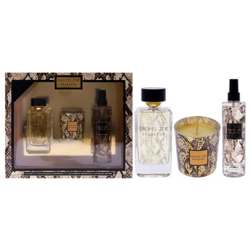 Fearless By Rachel Zoe For Women - 3 Pc 3.4Oz Edp Spray, 10Oz Fragrance Mist, 6.3Oz Candle