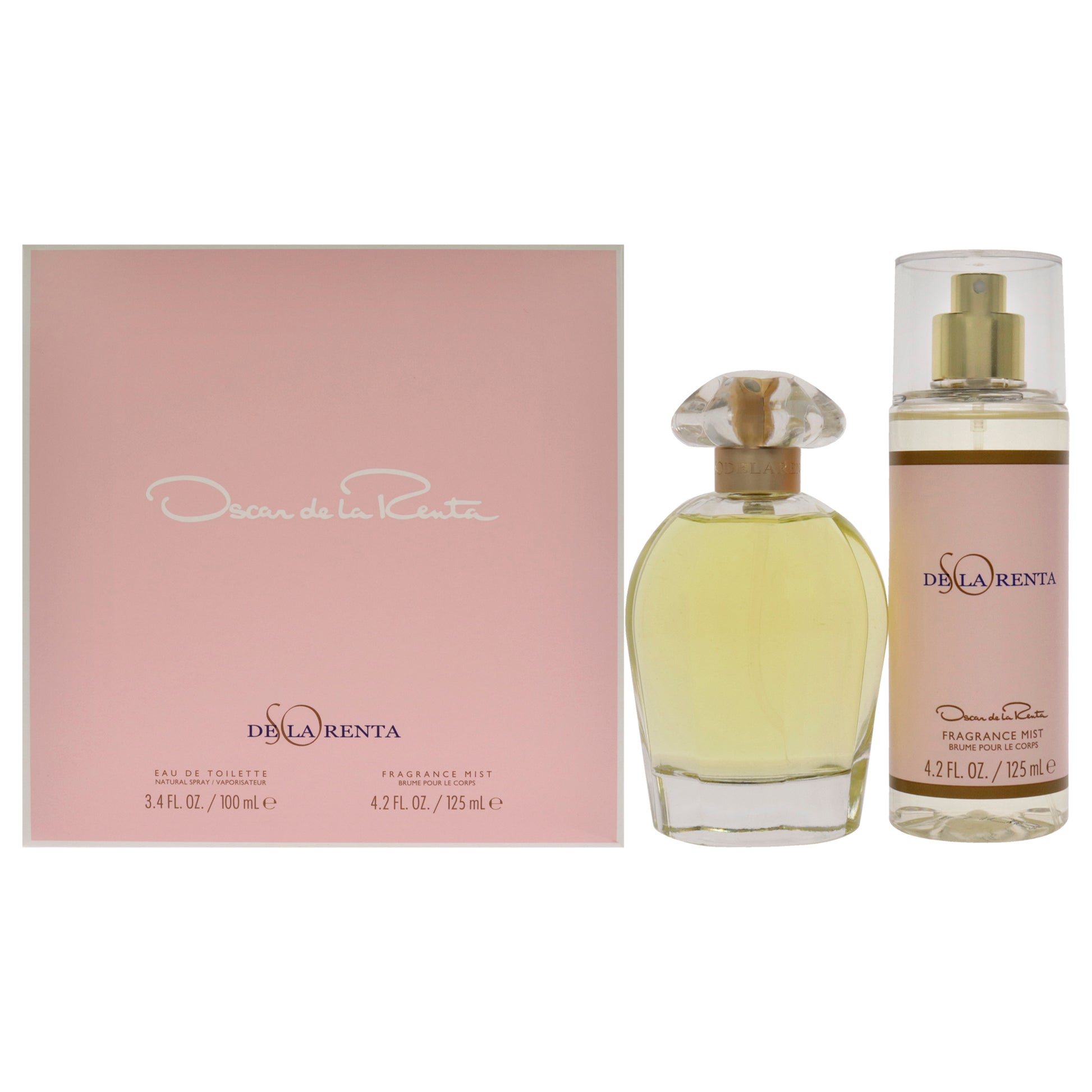 So De La Renta By Oscar De La Renta For Women - 2 Pc Gift Set 3.4Oz Edt Spray, 4.2Oz Fragrance Mist