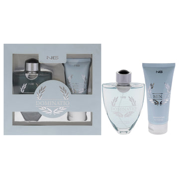 Dominatio Kit By Ng Perfume For Men - 2 Pc Gift Set 2.7Oz Edt Spray, 3.4Oz Shower Gel