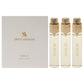 Rose 01 By Swiss Arabian For Unisex - 3 Pc Mini Gift Set 3 X 1Oz Edp Spray (Refill)