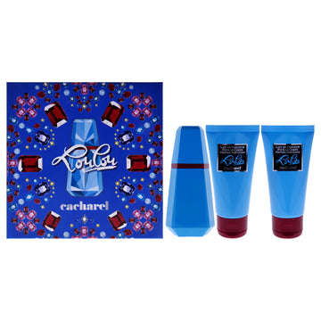 Lou Lou By Cacharel For Women - 3 Pc Gift Set 1.7Oz Edp Spray, 1.7Oz Body Lotion, 1.7Oz Body Lotion
