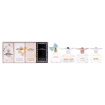 Marc Jacobs Daisy By Marc Jacobs For Women - 4 Pc Mini Gift Set 0.13Oz Daisy Eau So Fresh Edt Splash, 0.13Oz Daisy Edt Splash, 0