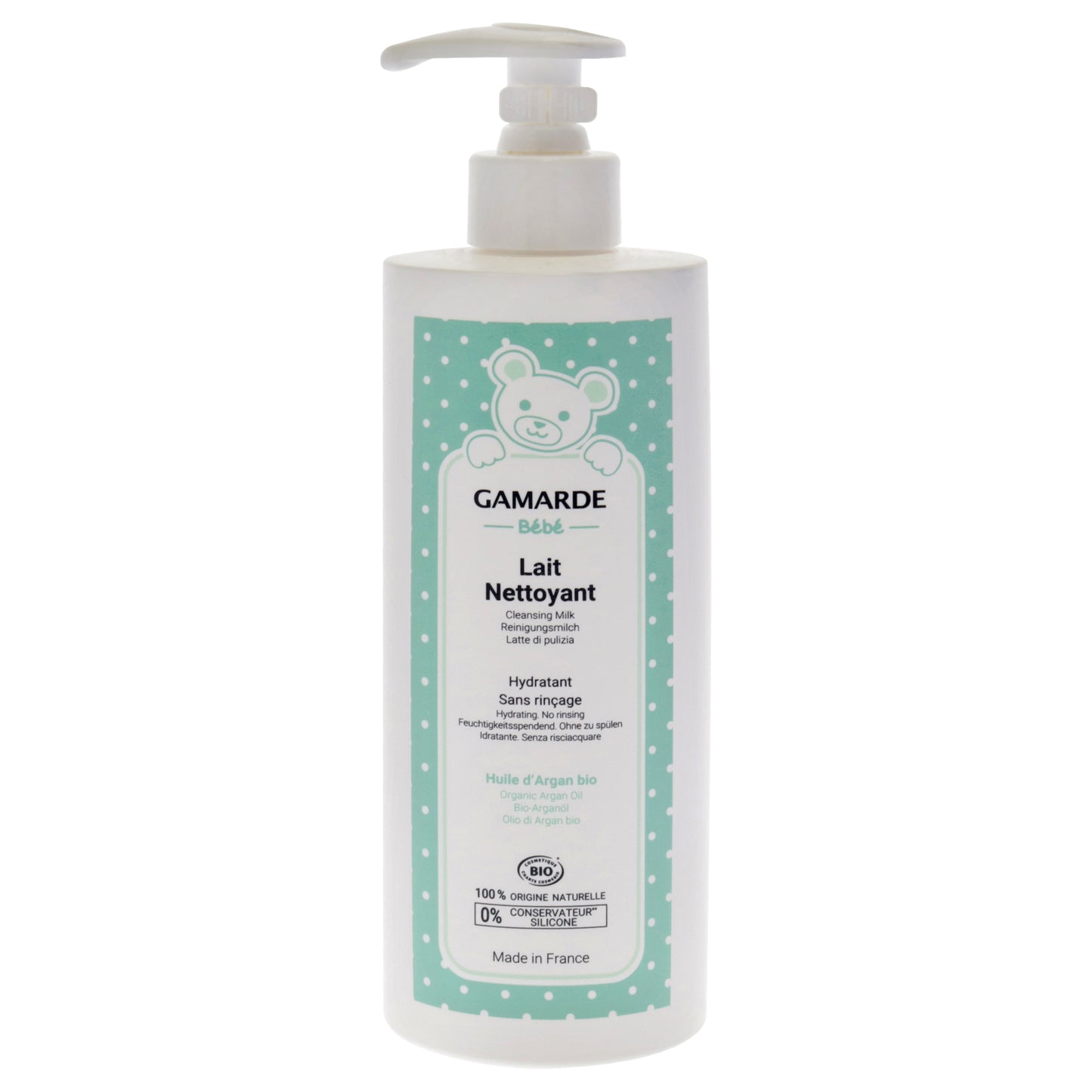 Bebe Cleansing Milk By Gamarde For Kids - 13.5 Oz Cleanser