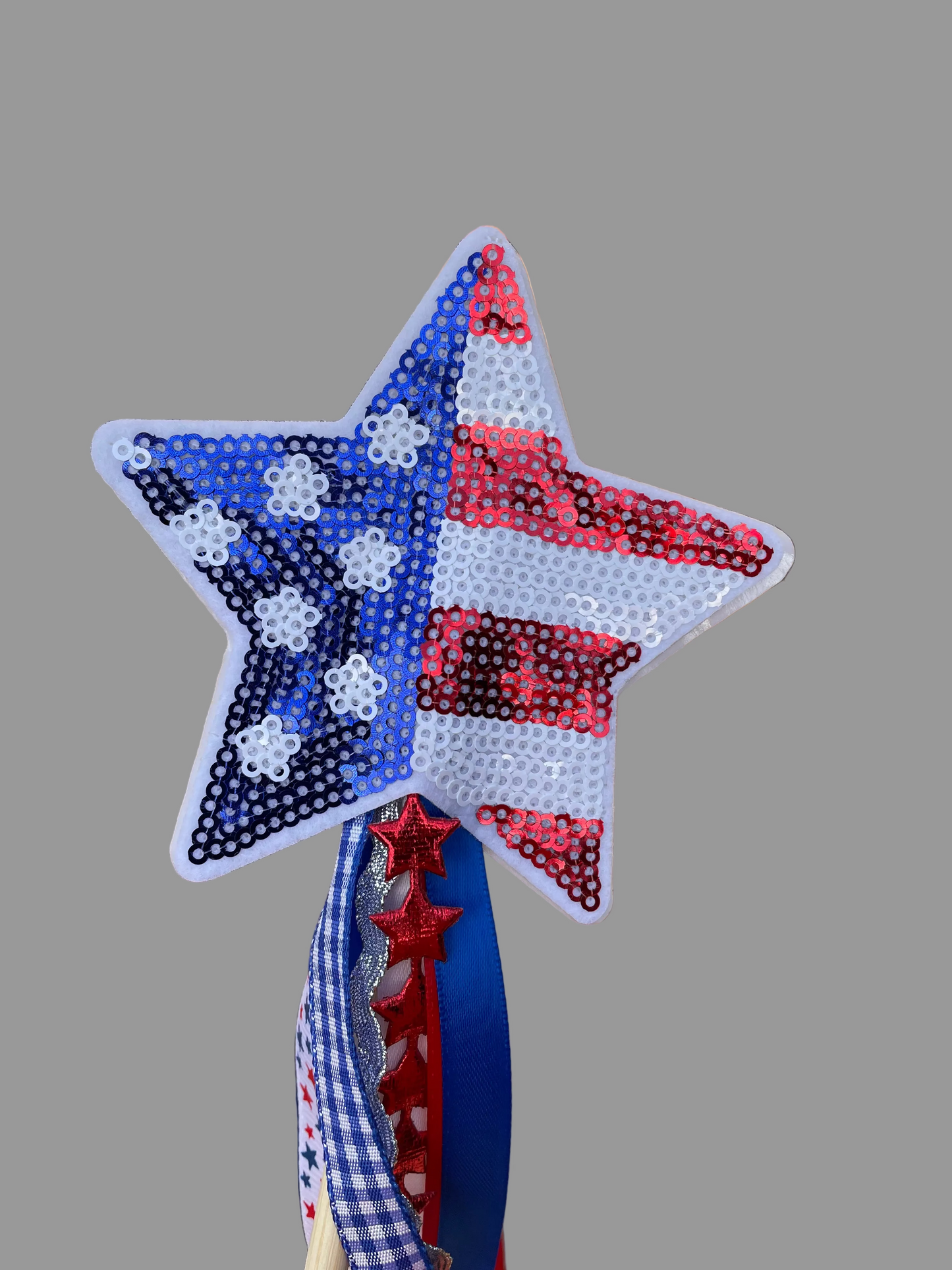 Patriotic Ribbon Wand