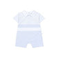 Deolinda - White and Blue Romper