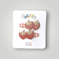 Soft Strawberries Hair Clips