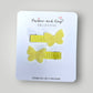 Sparkling Butterfly Clips