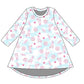 ESME - Long Sleeve Hi-Low Dress, Sweet Heaven