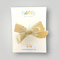 Velour Hair Bow | Clip, Headband, or Pigtail Clips
