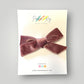 Velour Hair Bow | Clip, Headband, or Pigtail Clips
