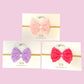 Shabby Rose Baby Headband